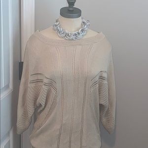 Size M New York and Company 3/4 Sweater